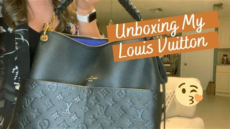 Unboxing My Louis Vuitton Maida Hobo Black Bag Limited 